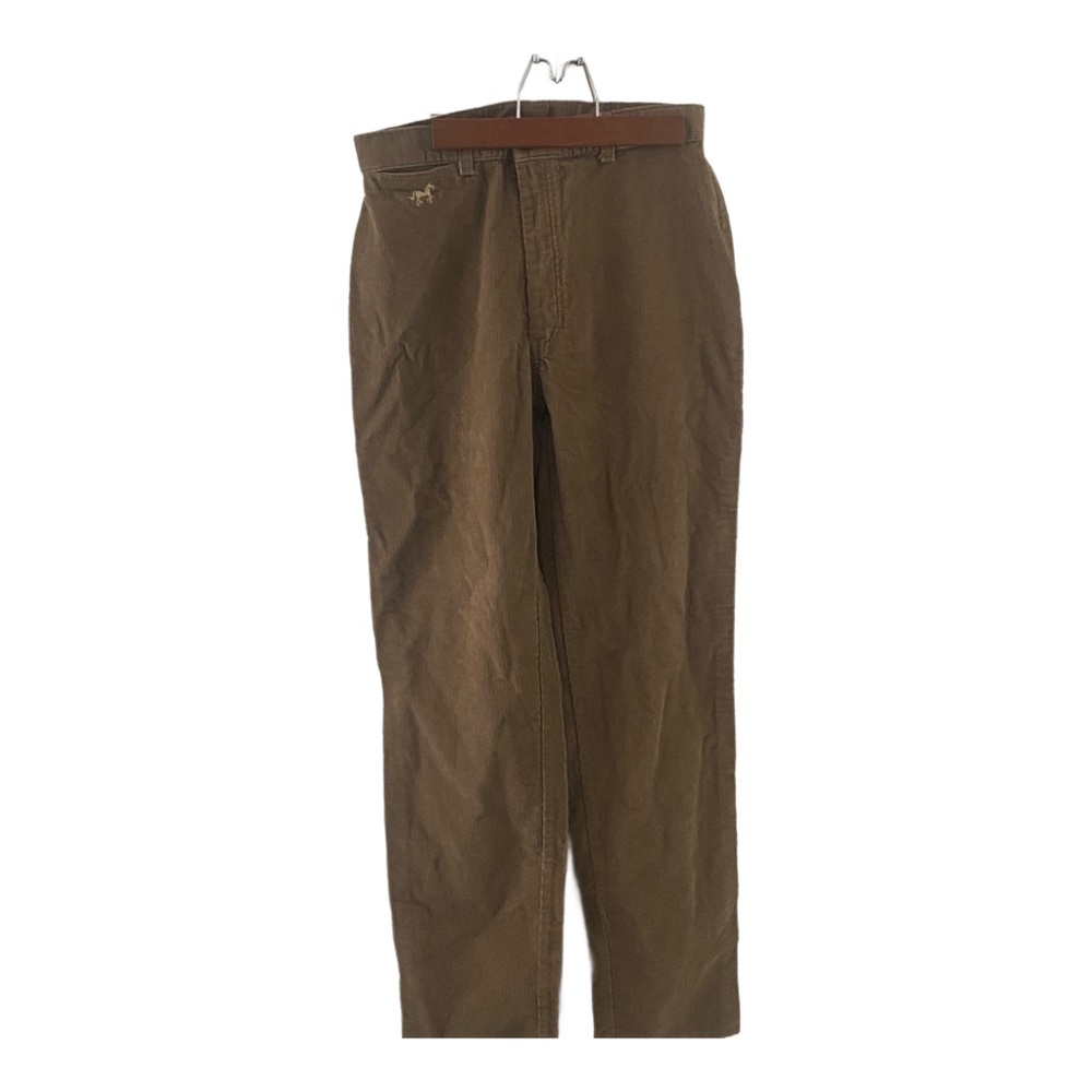 Groovy Vintage Tan Pizzazz Corduroy Pants Size 12